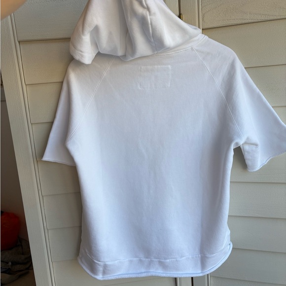 NWT Frank & Eileen Mel Triple Fleece Short Sleeve Hoodie - Picture 4 of 10